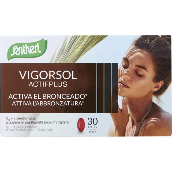 Imagem de Vigor Sol Activador de Bronzeado Actiflus SANTIVERI emb.30 cápsulas