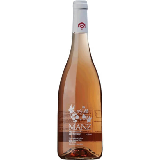 Imagem de  Vinho Rosé Regional de Lisboa 100% Castelão MANZ garrafa 75cl