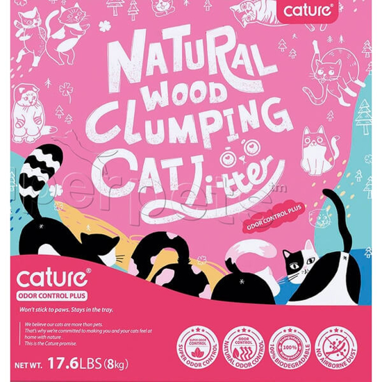 Imagem de  Areia para Gatos Cat Litter Odor Control CATURE emb.20L