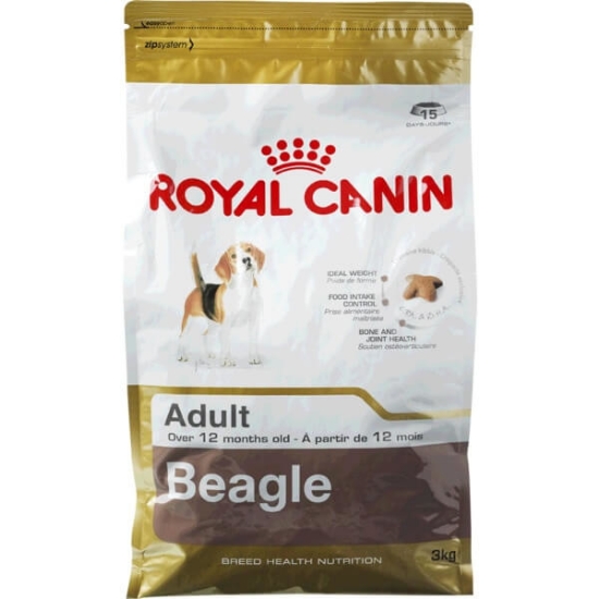 Imagem de  Ração para Cão Beagle Adulto a Partir dos 12 Meses ROYAL CANIN emb.3kg