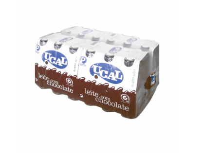 Mostrar detalhes para Leite Achocolatado UCAL 24x250ml Imagem de Leite Achocolatado UCAL 24x250ml