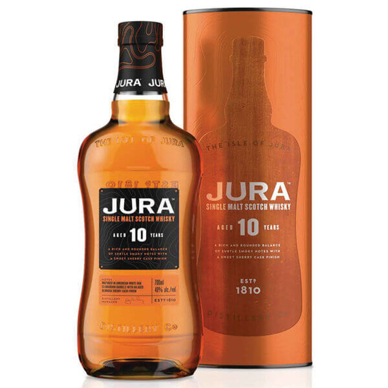 Imagem de Whisky Single Malt 10 Anos JURA garrafa 70cl