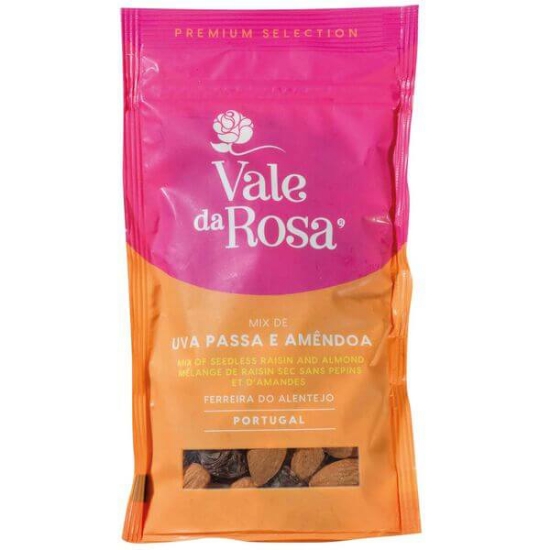 Imagem de Mix Passas e Amêndoas VALE DA ROSA emb.150g