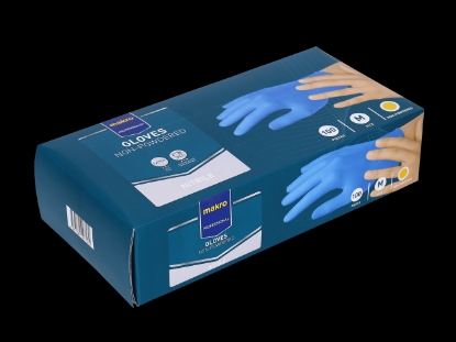 Mostrar detalhes para Luvas Nitrilo Sem Pó AZ M MAKRO PROFESSIONAL 100un Imagem de Luvas Nitrilo Sem Pó AZ M MAKRO PROFESSIONAL 100un