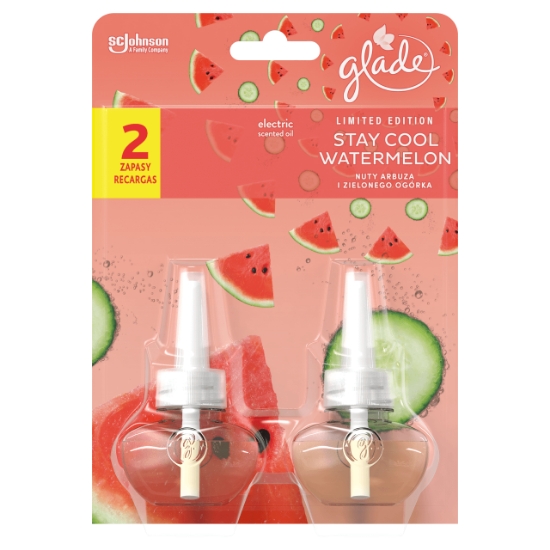 Imagem de Ambientador Recarga Electrica Waterm GLADE 2x20ml