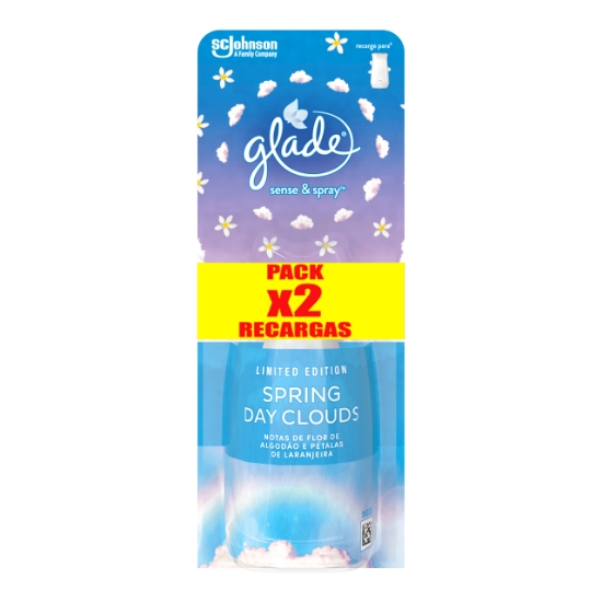 Imagem de Ambientador Recarga S&S Cloud GLADE 2x18ml