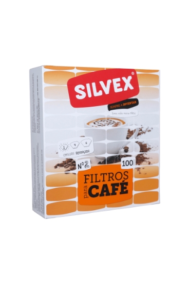 Imagem de Filtros Café Nº2 SILVEX 100un