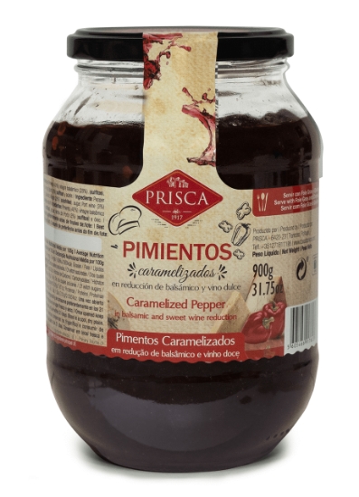 Imagem de Pimentos Caramelizados Com Balsâmico e vinho doce PRISCA 900g