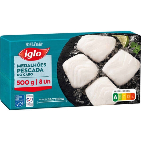 Imagem de Medalhões de Pescada do Cabo Ultra Iglo emb.500g Congelados