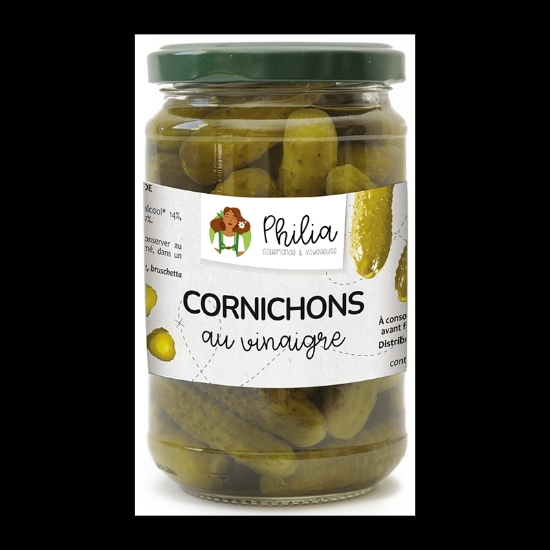 Imagem de Cornichons em Vinagre PHILIA 350g