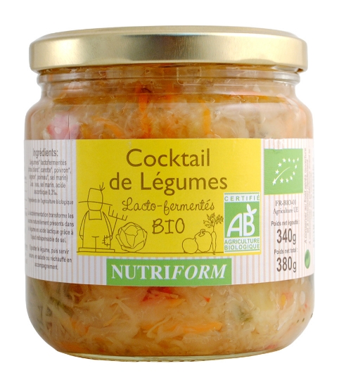 Imagem de Cocktail Legumes Lacto-Fermentados NUTRIFORM 380g