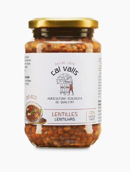 Imagem de Lentilhas Castanhas CAL VALLS 250g