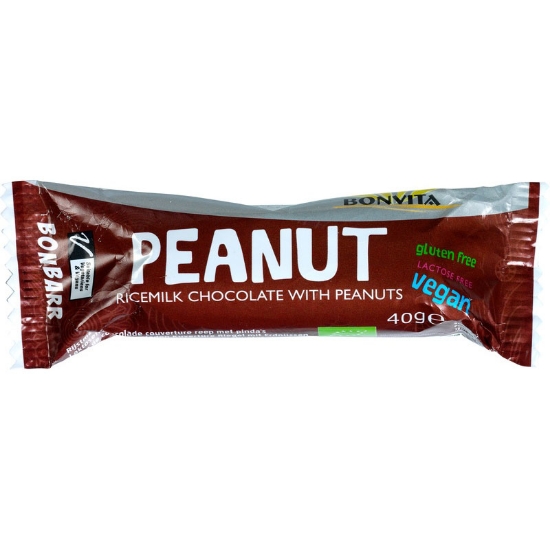 Imagem de Barra Vegan de Chocolate e Amendoim BONVITA 40g