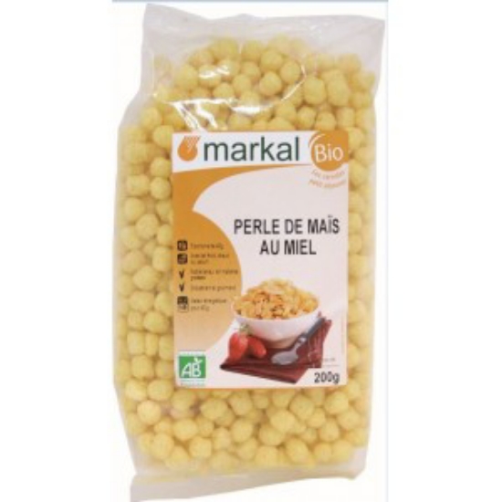 Imagem de Pérolas de Milho com Mel MARKAL 200g