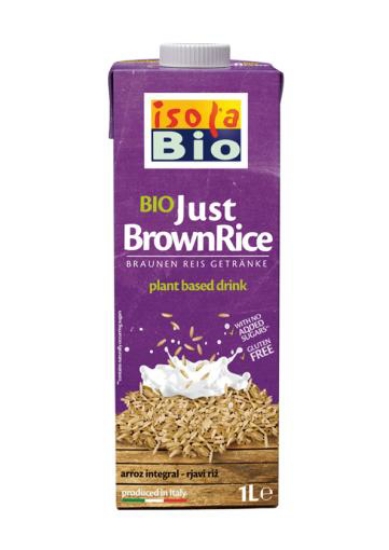 Imagem de Bebida de Arroz Integral ISOLA BIO 1L