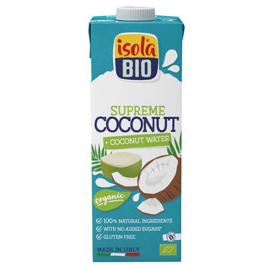 Imagem de Bebida de Coco com Água de Coco ISOLA 1L