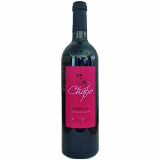 Imagem de Vinho Tinto sem Sulfitos Aop Bordeaux "Chapô" VIGNOBLE BOUDON 75cl