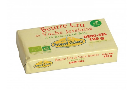Imagem de Manteiga Leite Cru Meio Sal GABORIT 125g