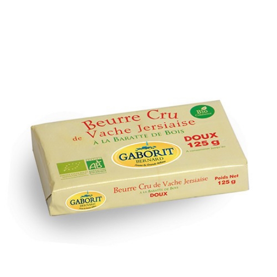 Imagem de Manteiga Leite Cru sem Sal GABORIT 125g