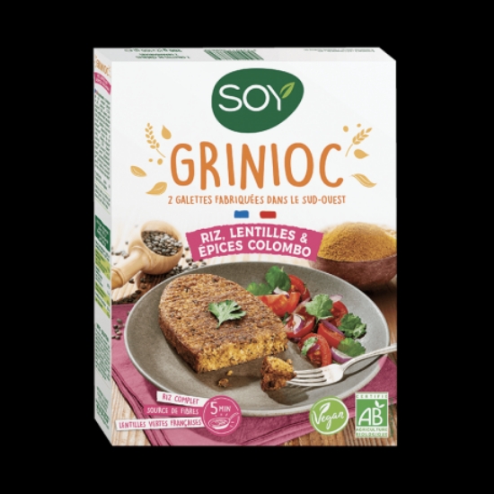 Imagem de Grinioc Lentilhas Especiarias BIOSOY 2x100g