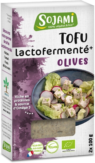 Imagem de Tofu Lactofermentado Azeitonas SOJAMI 200g