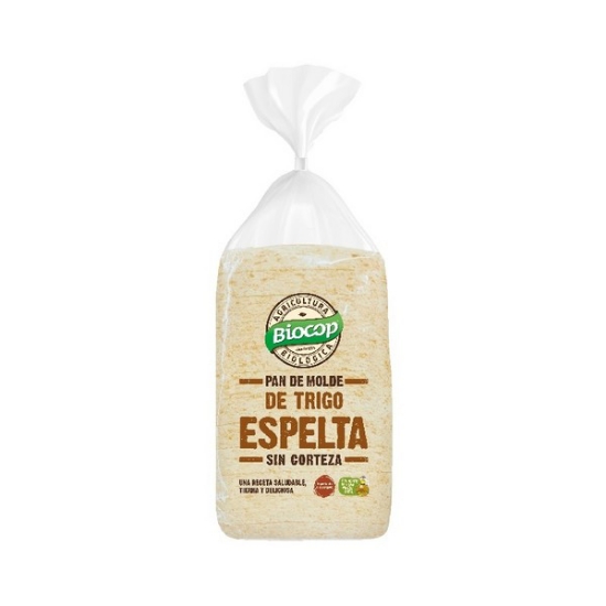 Imagem de Pão de Forma de Espelta e Aveia sem Côdea BIOCOP 300g