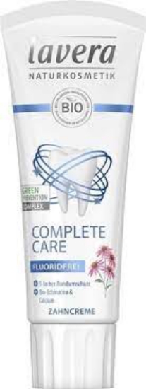 Imagem de Dentífrico Complete Care Sem Fluor Equinácea Bio e Cálcio LAVERA 75ml