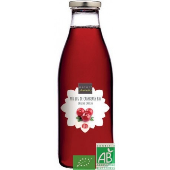 Imagem de Sumo Puro de Cranberry NATUR'AVENIR 50cl