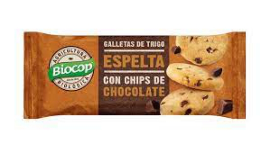 Imagem de Bolachas Espelta com Pepitas Choco. BIOCOP 32g