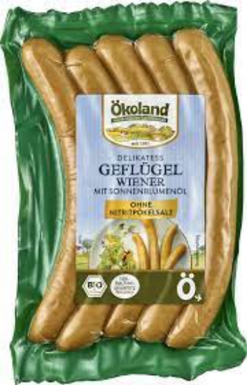 Imagem de Salsichas de Aves Frescas OKOLAND 200g