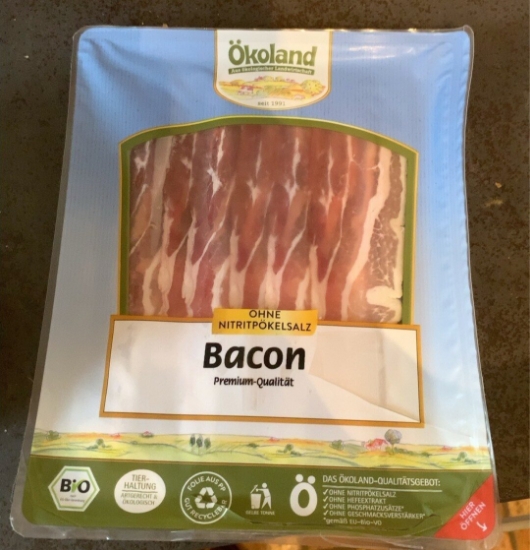 Imagem de Bacon Fumado sem Nitritos Premium OKOLAND 80g