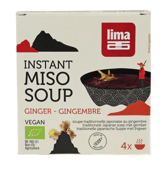 Imagem de Sopa de Miso Branco Instantanea LIMA 4x15g