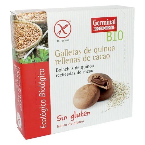 Imagem de Bolachas Quinoa Cacau sem Glúten GERMINAL 200g