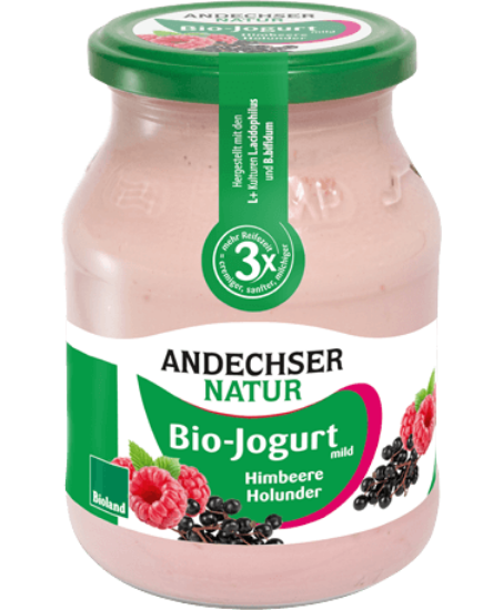 Imagem de Iogurte Framboesa Sabugueiro ANDECHSER 500g