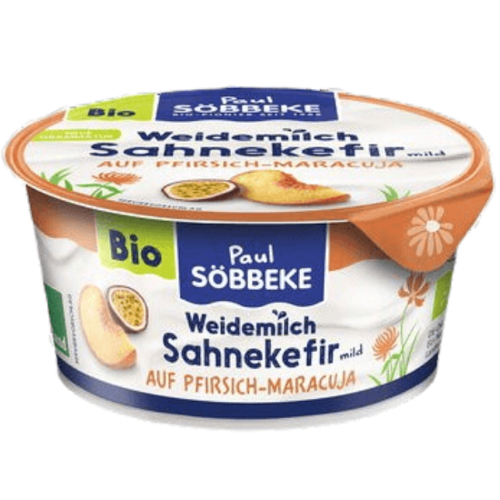 Imagem de Kefir de Natas Pêssego Maracujá SOBBEKE 150g