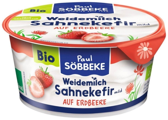 Imagem de Kefir de Natas Morango SOBBEKE 150g