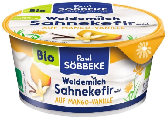 Imagem de Kefir Natas Manga Baunilha SOBBEKE 150g