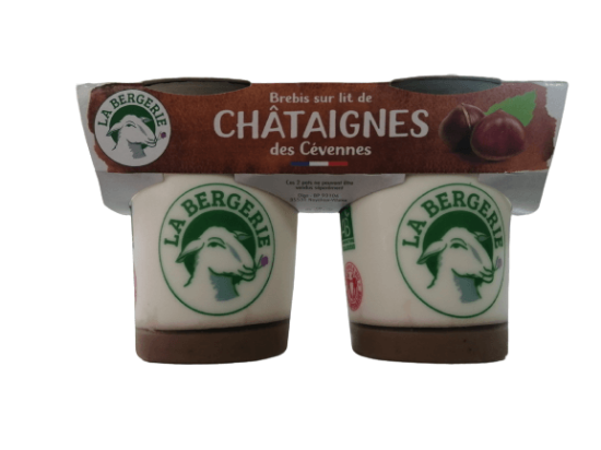 Imagem de Iogurte de Ovelha e Castanha LA BERGERIE 2x125g