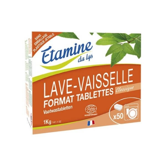 Imagem de Pastilhas para Máq. Loiça ETAMINE DU LYS 50un