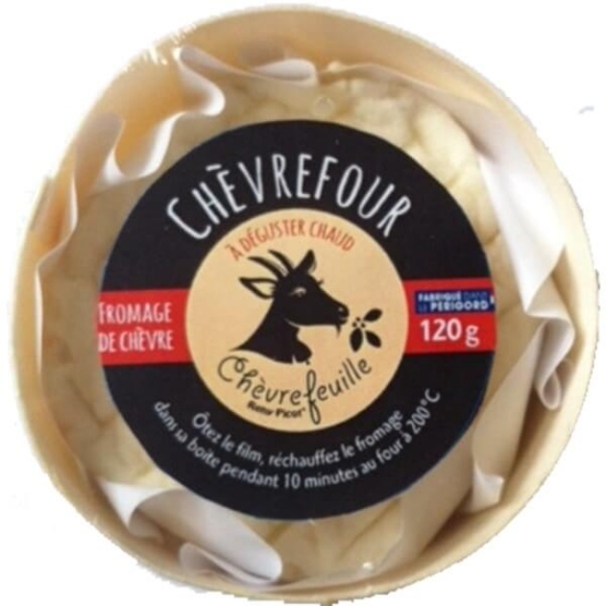 Imagem de Queijo Chèvrefour Boite Chaude LE CHÈVREFEUILLE emb.120g