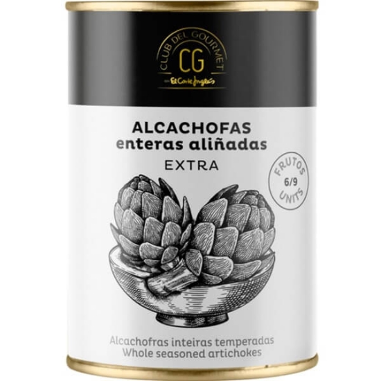 Imagem de Alcachofras Inteiras Temperadas CLUB DEL GOURMET lata 260g