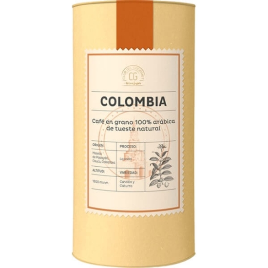 Imagem de Café em Grão 100% Arábica Assado ao Natural Colômbia CLUB DEL GOURMET emb.250g