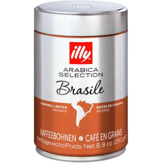 Imagem de Café em Grão Arabica Selection Brasil ILLY lata 250g