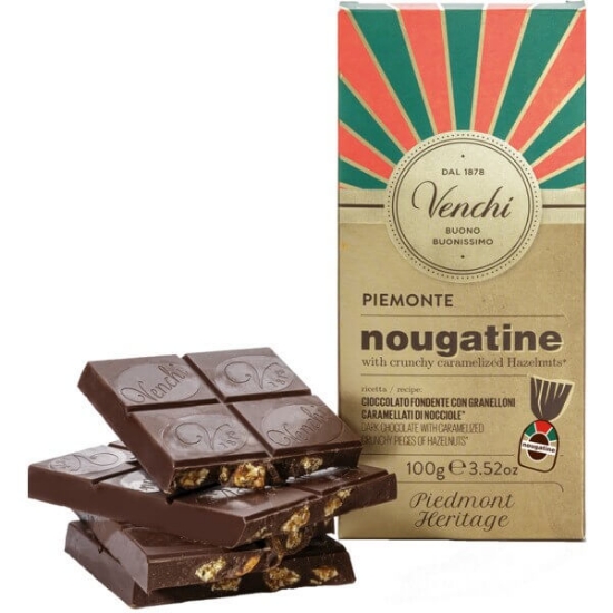 Imagem de Chocolate Nougatine VENCHI tablete 100g