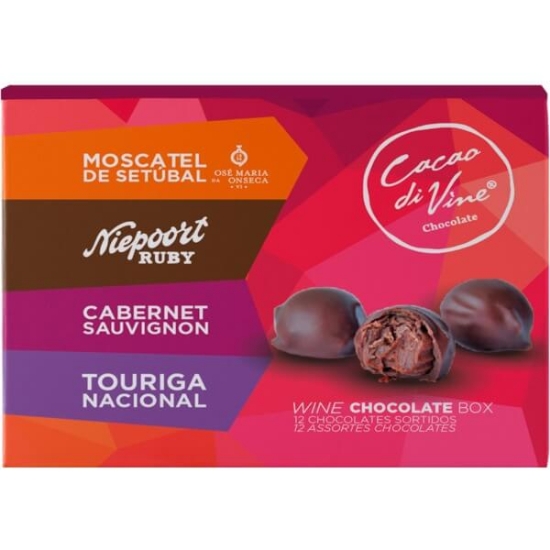 Imagem de Conjuntos Bombons Winebox CACAO DI VINE caixa 150g