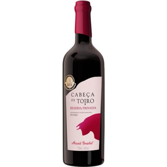 Imagem de Vinho Tinto Regional do Tejo Reserva Privada Alicante Boushet CABEÇA DE TOIRO garrafa 75cl