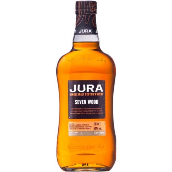 Imagem de Whisky Malte Seven wood JURA garrafa 70cl