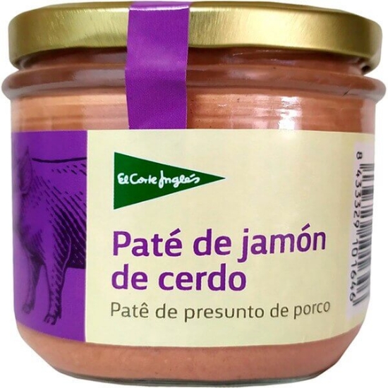 Imagem de Paté de Presunto de Porco EL CORTE INGLÉS frasco 160g