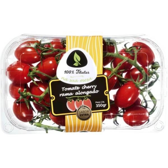 Imagem de Tomate Cherry Rama Alongado 100% TITULAR emb.350g