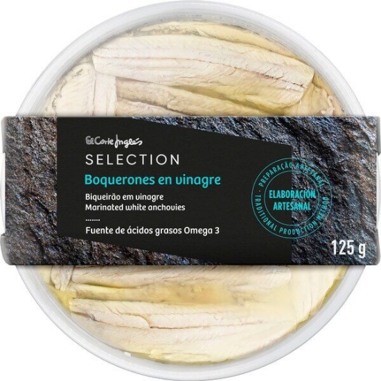 Imagem de Anchovas em Vinagre EL CORTE INGLÉS SELECTION emb.125g